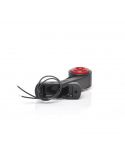 Cuerno corto con aro LED con luz Delantera, Roja y Ambar 12V/24V Was 625BC | LeonLeds