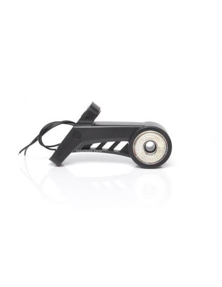 Cuerno corto con aro LED con luz Delantera, Roja y Ambar 12V/24V Was 625BC | LeonLeds