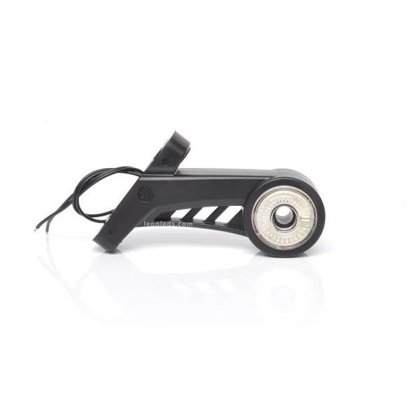 Cuerno corto con aro LED con luz Delantera, Roja y Ambar 12V/24V Was 625BC | LeonLeds