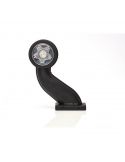 Cuerno LED curvado 12V-24V luz Roja y Blanca 880 Was | LeonLeds
