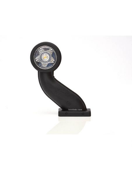 Avertisseur LED incurvé 12V-24V Lumière Rouge et Blanche 880 Was | leonleds