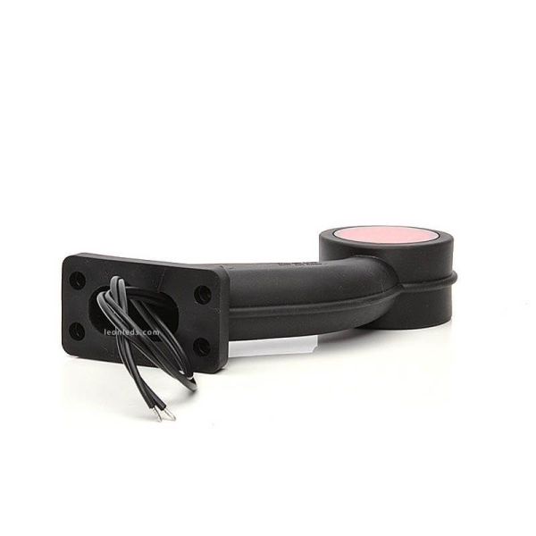 Chifre de LED curvo 12V-24V Luz vermelha e branca 880 Was | leonleds