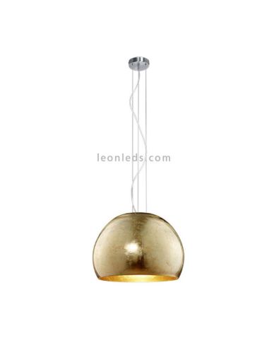 Luminária de Teto na cor Dourada, estilo moderno, regulável, série Ontario, marca Trio Ligthing | Leon Iluminação LED