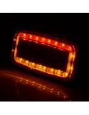 Piloto multifunción trasero LED Apagado pequeño con luz de freno, posición trasera e intermitente 1481 R S1 2A Was | LeonLeds