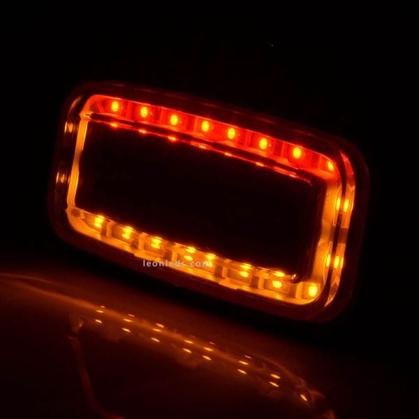 Piloto multifunción trasero LED Apagado pequeño con luz de freno, posición trasera e intermitente 1481 R S1 2A Was | LeonLeds