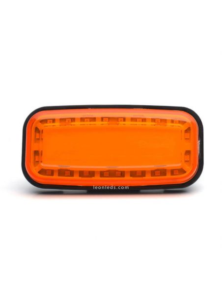 Piloto multifunción trasero LED pequeño con luz de freno, posición trasera e intermitente 1481 R S1 2A Was | LeonLeds