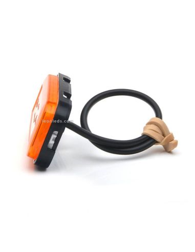 Arrière Petit feu arrière multifonction à LED avec stop, feu de position arrière et feu clignotant 1481 R S1 2A Was | leonleds