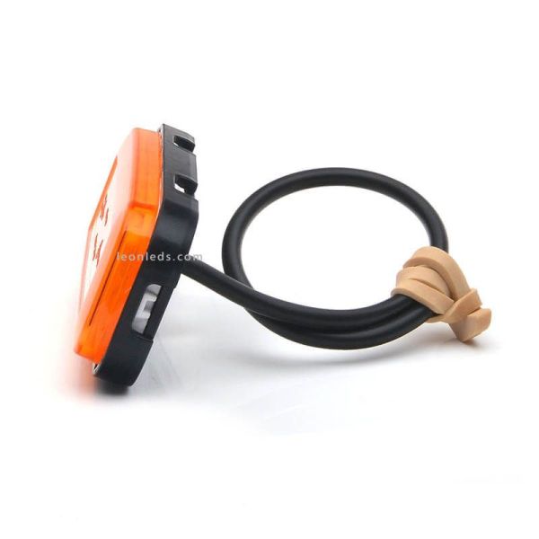 Trasera Piloto multifunción trasero LED pequeño con luz de freno, posición trasera e intermitente 1481 R S1 2A Was | LeonLeds