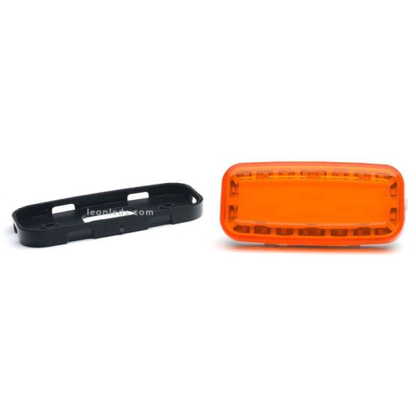 Piloto multifunción trasero LED pequeño con luz de freno, posición trasera e intermitente 1481 R S1 2A Was | LeonLeds