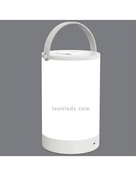 Candeeiro de mesa LED portátil intensidade regulável 4000K com bateria Keke ACB série Iluminação | Leon Iluminação LED