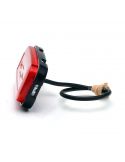 Piloto trasero LED mini con luz de freno, posición Neon y reflectante 1481 R S1 Was | LeonLeds