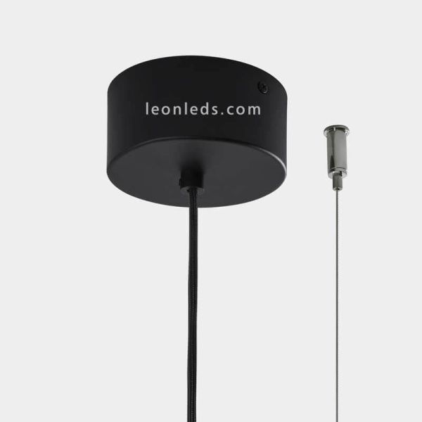 Suspensão LED com cúpula dupla de metal e dois tamanhos Noway | LeónIluminação Leds | suporte de teto