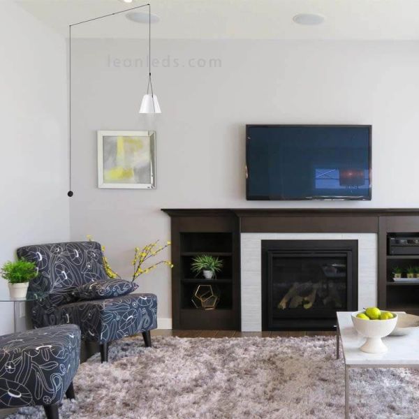 Aplique colgante con forma de cono Attic Wall Fixture 1xE27 | LeónLeds Iluminación | aplique dorado para salón