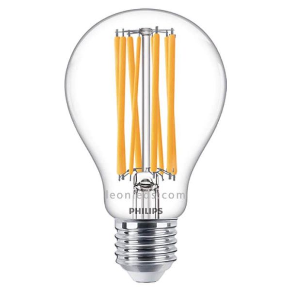 Bombilla E27 LED Filamento 13W - 120W A67 4000K LED classic Philips | LeonLeds.com