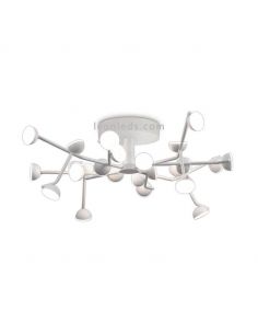 Plafón LED Blanco ADN 72W Mantra Iluminación - LeonLeds Iluminación