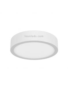 Plafón LED superficie redondo de color Blanco serie Saona marca Mantra Iluminación | LeonLeds Iluminación
