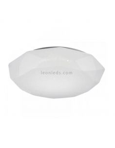 Plafón LED Diamante 80w Smart marca Mantra tamaño grande | LeonLeds Iluminación 2