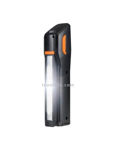 Linterna plegable de inspección LEDinspect SLIM 500 lúmenes | LeónLeds Iluminación | Linterna de mano plegable encendida