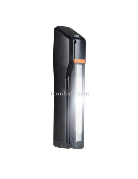 Linterna plegable de inspección LEDinspect SLIM 500 lúmenes | LeónLeds Iluminación | Linterna de mano plegable y con giro