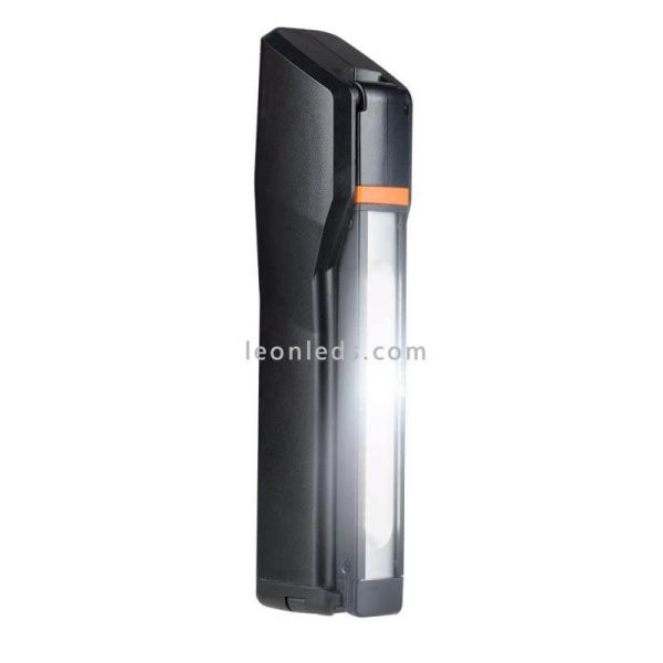 Linterna plegable de inspección LEDinspect SLIM 500 lúmenes | LeónLeds Iluminación | Linterna de mano plegable y con giro
