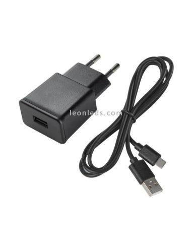 Linterna plegable de inspección LEDinspect SLIM 500 lúmenes | LeónLeds Iluminación | Linterna de mano cargador USB