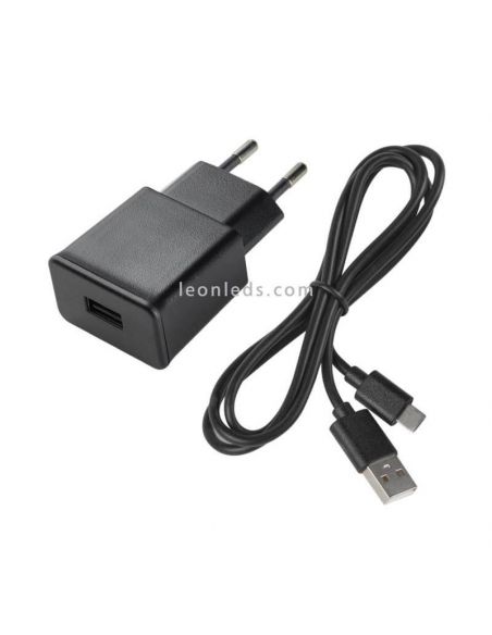 Linterna plegable de inspección LEDinspect SLIM 500 lúmenes | LeónLeds Iluminación | Linterna de mano cargador USB