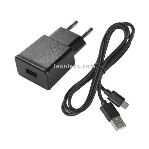 Linterna plegable de inspección LEDinspect SLIM 500 lúmenes | LeónLeds Iluminación | Linterna de mano cargador USB