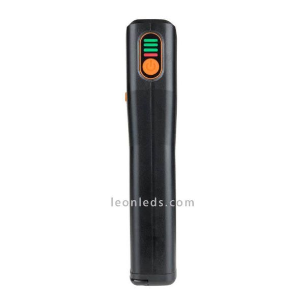 Linterna plegable de inspección LEDinspect SLIM 500 lúmenes | LeónLeds Iluminación | Linterna de mano con indicador bateria