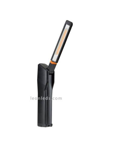 Linterna plegable de inspección LEDinspect SLIM 500 lúmenes | LeónLeds Iluminación | Linterna de mano con giro