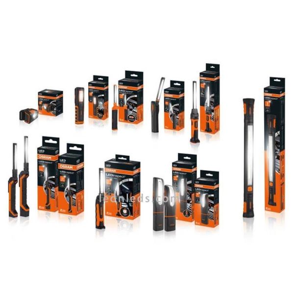 Linterna plegable de inspección LEDinspect SLIM 500 lúmenes | LeónLeds Iluminación | colección de linternas