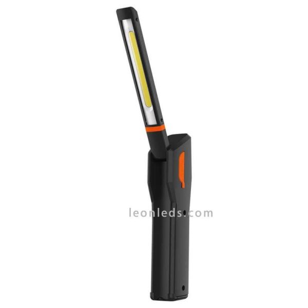 Linterna plegable de inspección LEDinspect SLIM 500 lúmenes | LeónLeds Iluminación | Linterna de mano con luz lateral