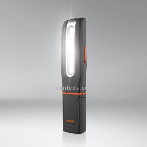 Linterna flexible y multiángulo de inspección LEDinspect MAX500 lúmenes | LeónLeds Iluminación | Linterna de mano encendida