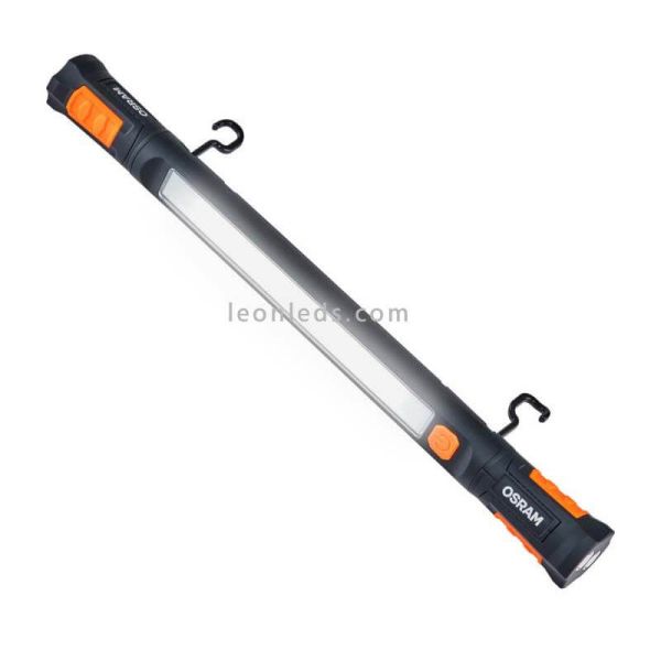 Linterna con base magnética giratoria de inspección LEDinspect UTILITY1000 | LeónLeds Iluminación | con dos ganchos