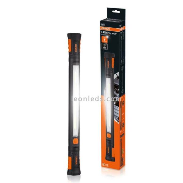 Linterna con base magnética giratoria de inspección LEDinspect UTILITY1000 Osram | LeonLeds