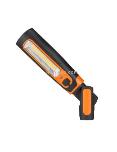 Luz de trabalho para oficina LEDinspect TWIST250 | LeónIluminação Leds | Lanterna portátil com base giratória