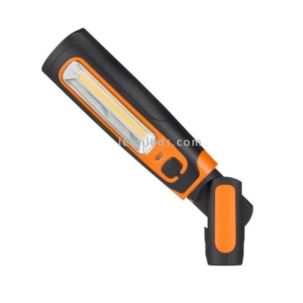 Linterna de trabajo para talleres LEDinspect TWIST250 | LeónLeds Iluminación | Linterna de mano con base giratoria