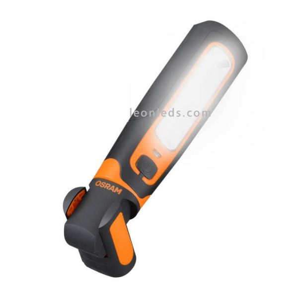 Linterna de trabajo para talleres LEDinspect TWIST250 | LeónLeds Iluminación | Linterna de mano con base giratoria