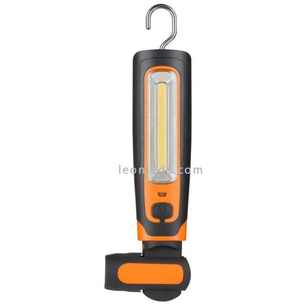 Linterna de trabajo para talleres LEDinspect TWIST250 | LeónLeds Iluminación | Linterna de mano con base giratoria