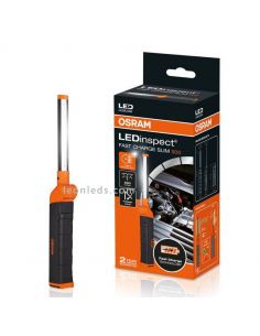Linterna carga rápida de inspección LEDinspect FAST CHARGE SLIM500 | LeónLeds Iluminación | Linterna ultrafina con caja
