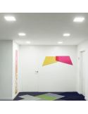 Downlight LED Madison de Arkoslight instalado en techo de pasillo | LeónLeds