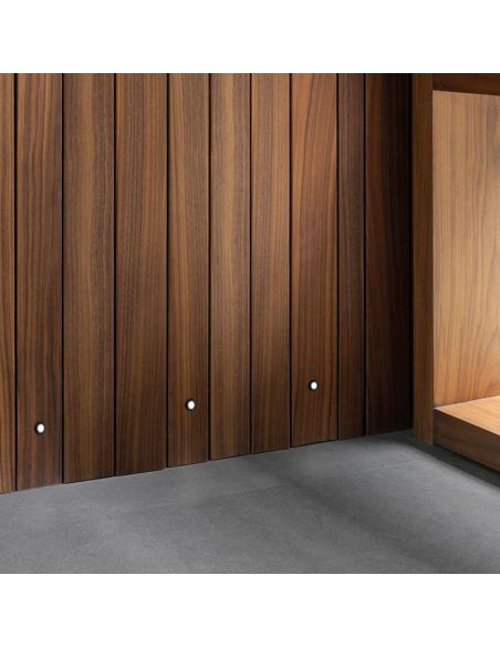 Baliza empotrable Step S instalada a ras de suelo Arkoslight | Leonleds