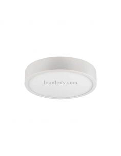 Plafón LED forma redonda potencia 24W de la serie saona de Mantra de color Blanco | LeonLeds Iluminación