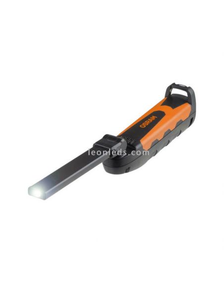 Linterna plegable de bolsillo multieje LEDinspect POCKET PRO400 | LeónLeds Iluminación | Linterna naranja