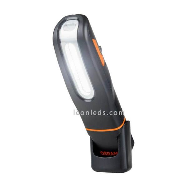 Lanterna Flexível LEDinspect MINI250 com Três Funções | LeónLeds Lighting | Lanterna Portátil Preta
