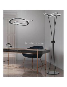 Moderna luminária de teto LED Oakland Trio Lighting 2