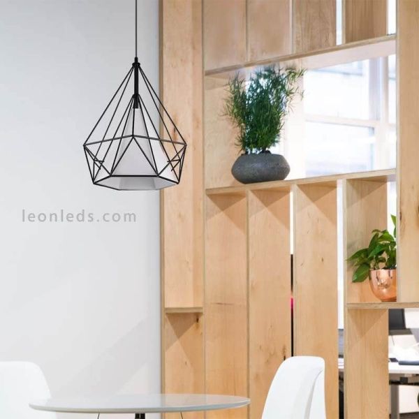 Lámpara colgante varillas Babette foto de ambiente marca Trio Lighting | LeonLeds Iluminación