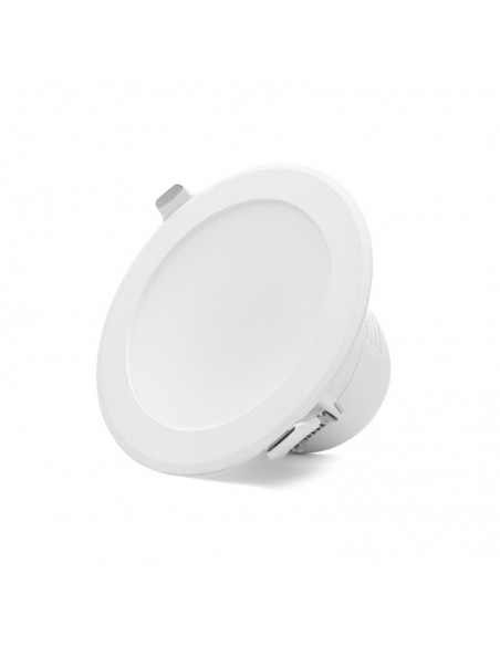 Downlight LED rond Basik de leds Factory 10W à encastrer dans un plafond rond | Éclairage LeonLeds