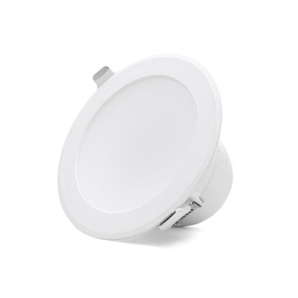 Downlight LED redondo Basik de leds Factory 10W para encastrar em tecto redondo | Leon Iluminação LED