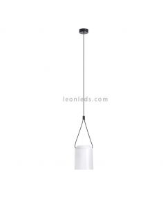 Lámpara colgante cilíndrica moderna Attic Pendant 1xE27 | LeónLeds Iluminación | color negro 2