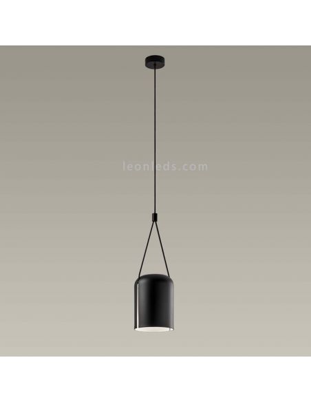Lámpara colgante cilíndrica moderna Attic Pendant 1xE27 | LeónLeds Iluminación | para salón